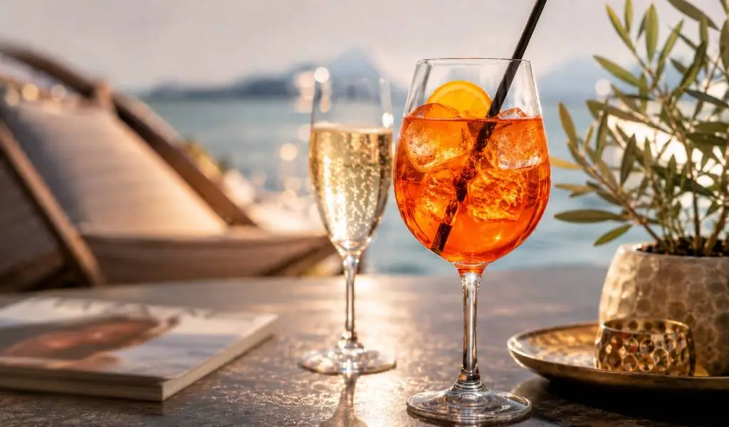 Kellemes környezetben frissítő italokkal várjuk Silhouette bemutatónkon Prosecco és Aperol