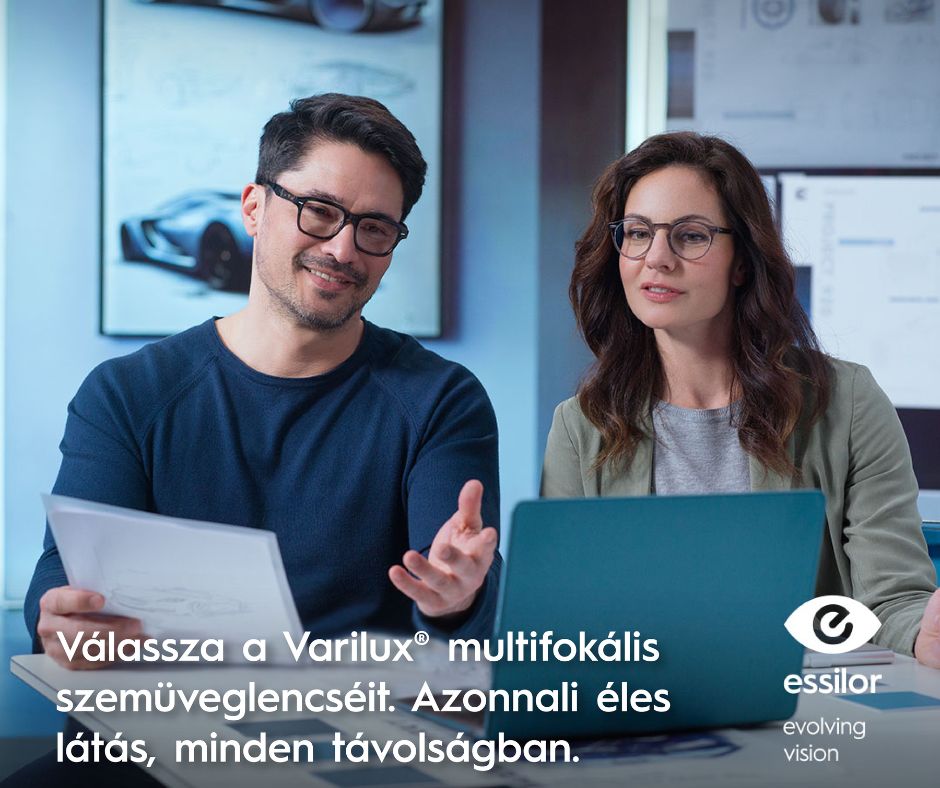 Essilor multifokális szemüveglencsék