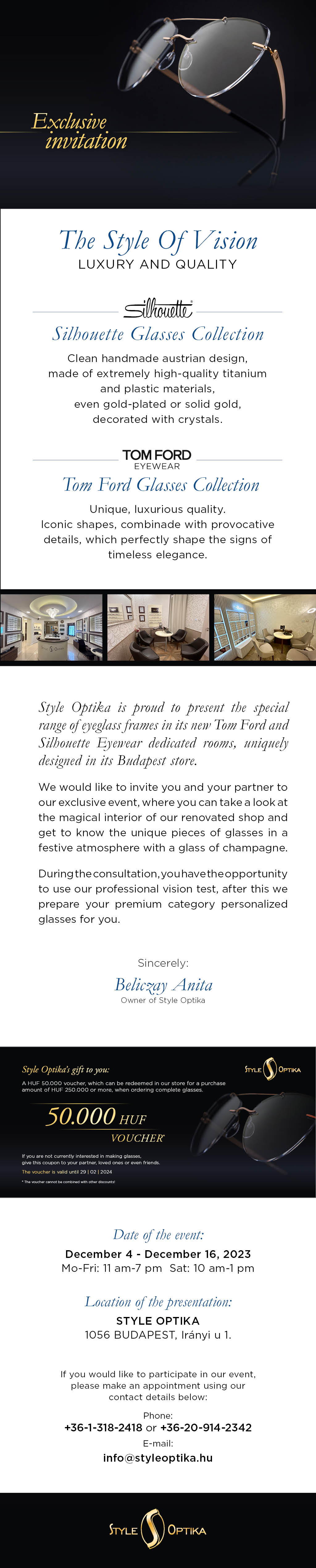 Style Days invitation