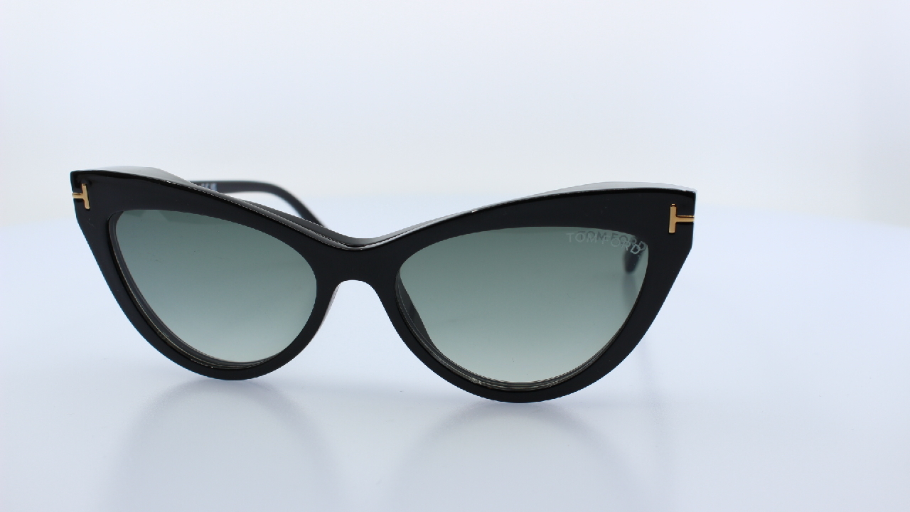 TOM FORD - FEKETE - TF5896-B + CLIP ON