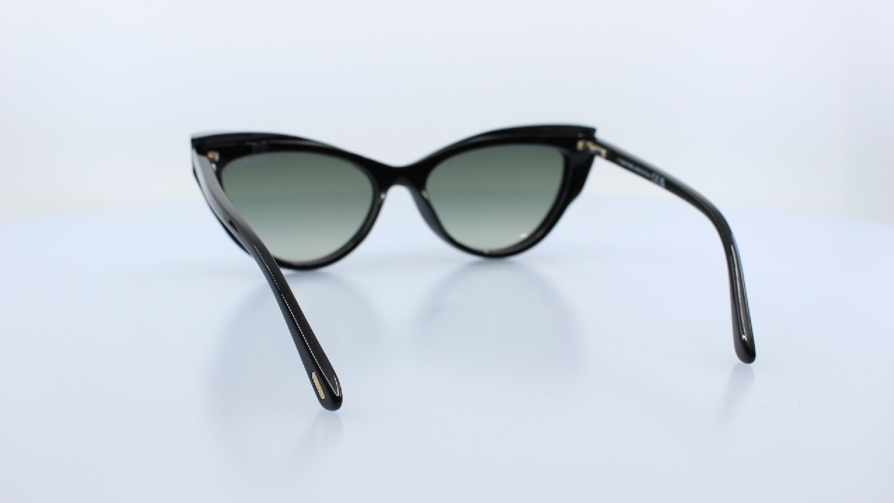 TOM FORD - FEKETE - TF5896-B + CLIP ON