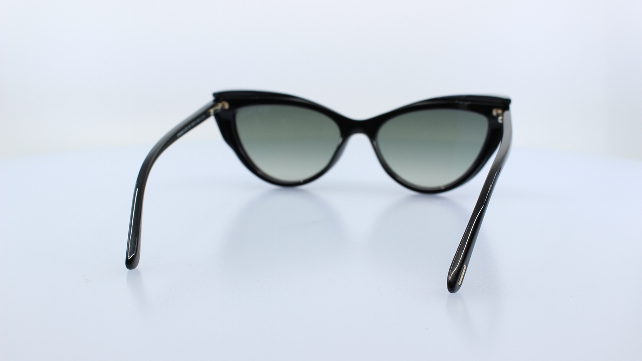 TOM FORD - FEKETE - TF5896-B + CLIP ON