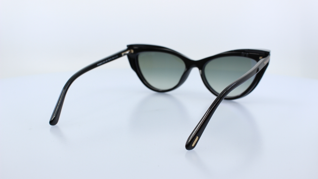 TOM FORD - FEKETE - TF5896-B + CLIP ON