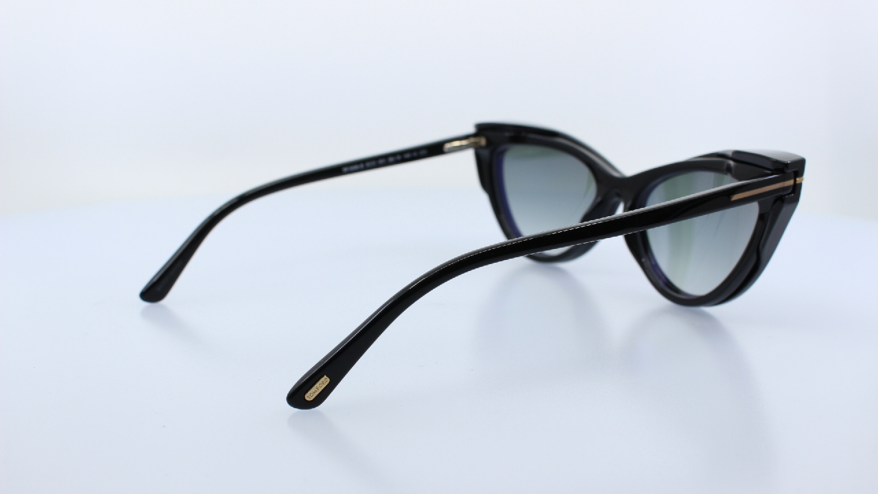 TOM FORD - FEKETE - TF5896-B + CLIP ON