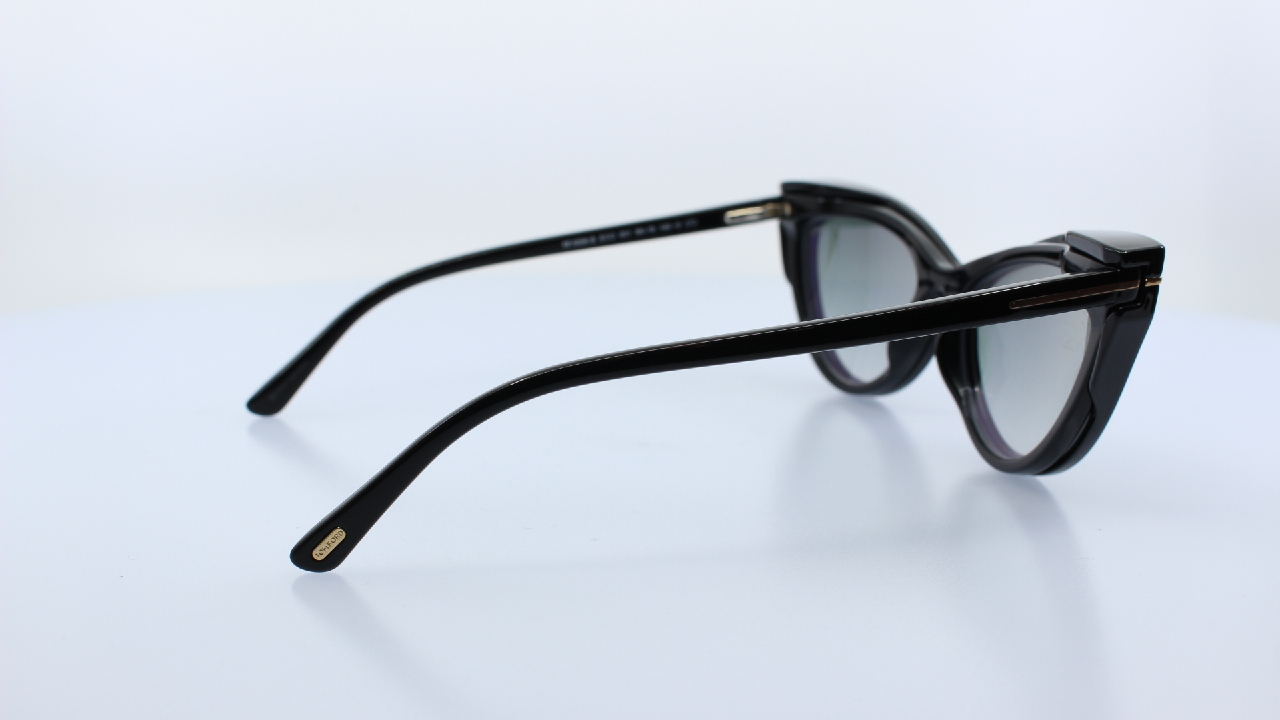 TOM FORD - FEKETE - TF5896-B + CLIP ON