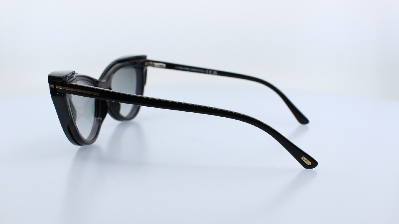 TOM FORD - FEKETE - TF5896-B + CLIP ON