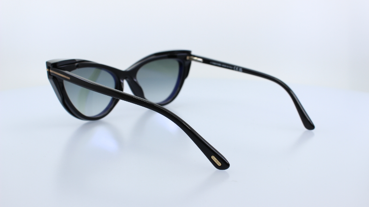 TOM FORD - FEKETE - TF5896-B + CLIP ON