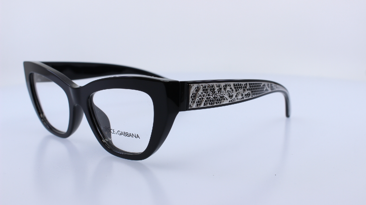 DOLCE&GABBANA - FEKETE - DG3412