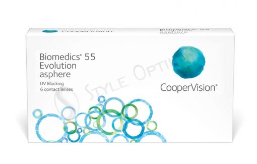 COOPERVISION BIOMEDICS 55 EVOLUTION