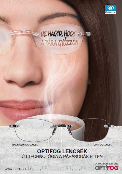 OPTIFOG páramentes szemüveg lencse. OPTIFOG: A PÁRÁN KIFOG OPTIFOG páramentes szemüveg lencse. szemüveg, optika, Optifog páramentes szemüveg lencse. optika, OPTIFOG szemüveg a párásodás ellen. Szemüveg, optika