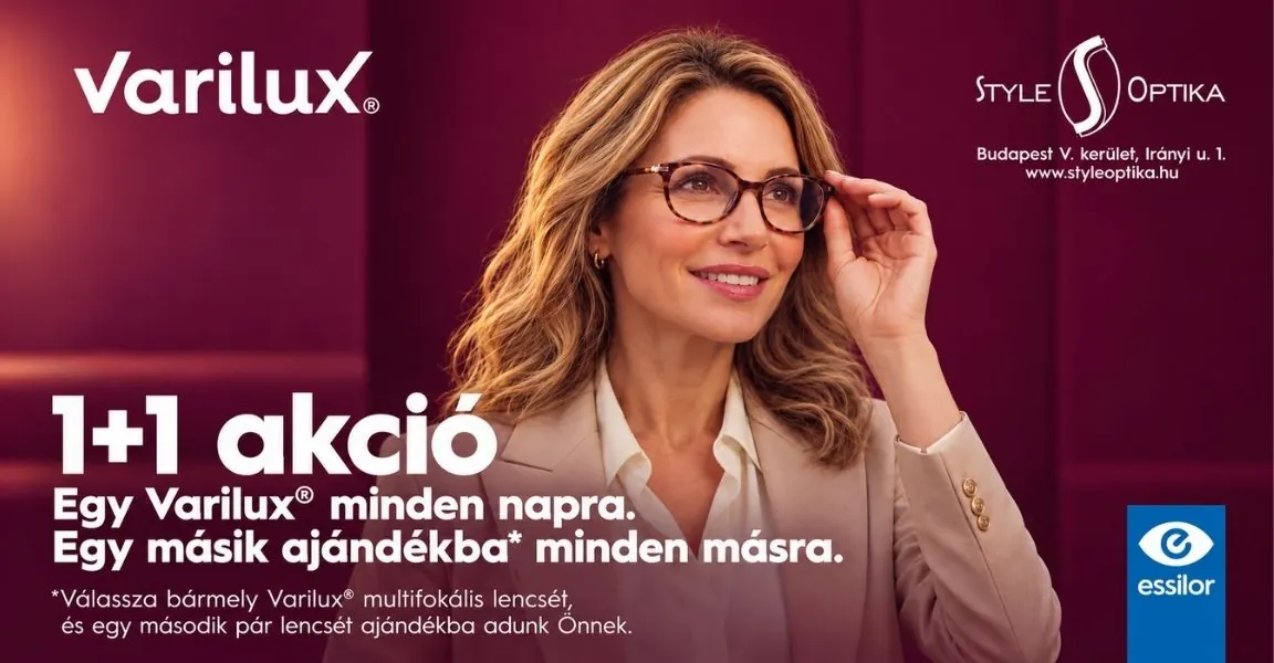 Varilux szemüveglencse akció